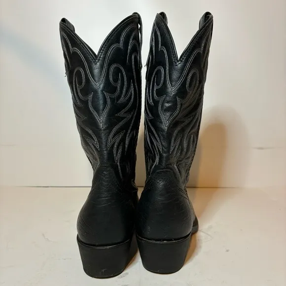 LAREDO (28-1820) BLACK / COWBOY BOOTS - MENS SIZE 7 D Men’s Work Wear