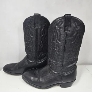 Laredo 6691 Men's Black Jacksonville Western Boots Size 9.5 EW