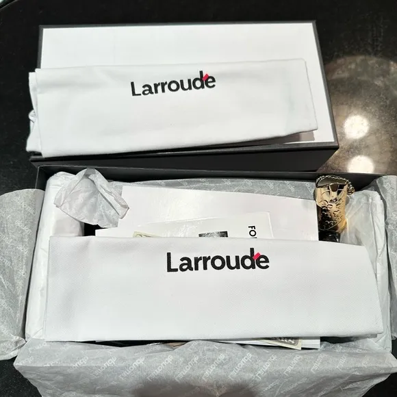 Larroudè - Blair Ballet Flat In Black Patent