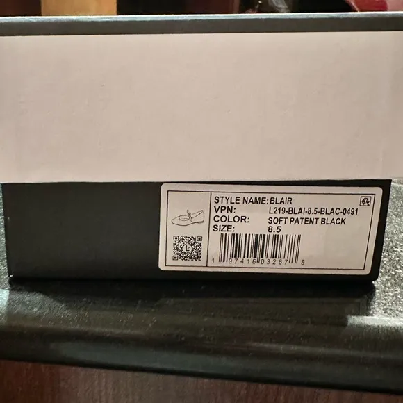 Larroudè - Blair Ballet Flat In Black Patent
