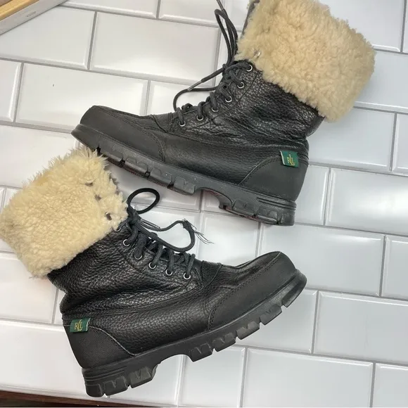 LAUREN Ralph Lauren Quinta women's boots Black 6.5