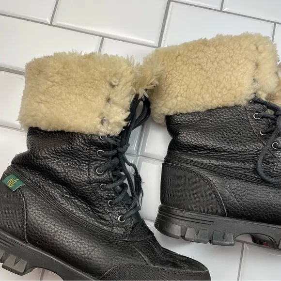 LAUREN Ralph Lauren Quinta women's boots Black 6.5