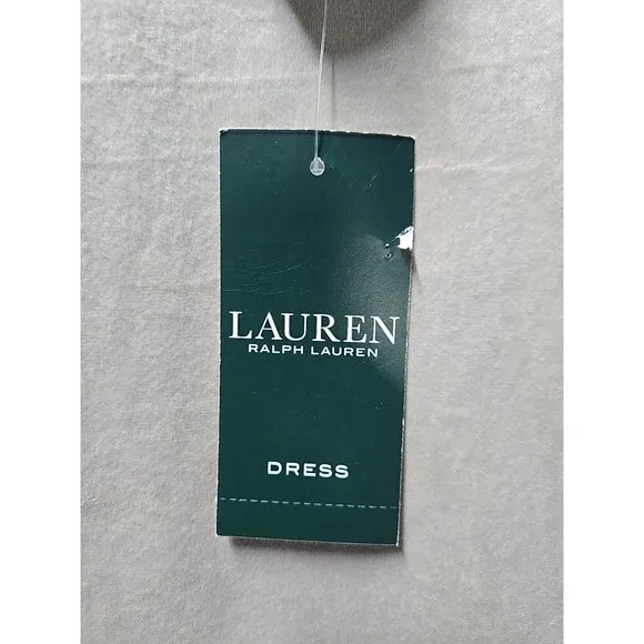 Lauren Ralph Lauren size 4 black and white dress NWT