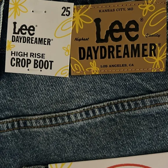 LEE X DAYDREAMER WESTERN CAROL BOOT IN THREAD OF FATE NWT 24, 25, 26 DENIM