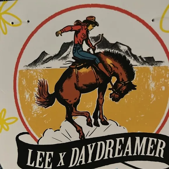LEE X DAYDREAMER WESTERN CAROL BOOT IN THREAD OF FATE NWT 24, 25, 26 DENIM