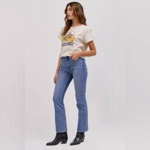 LEE X DAYDREAMER WESTERN CAROL BOOT IN THREAD OF FATE NWT 24, 25, 26 DENIM