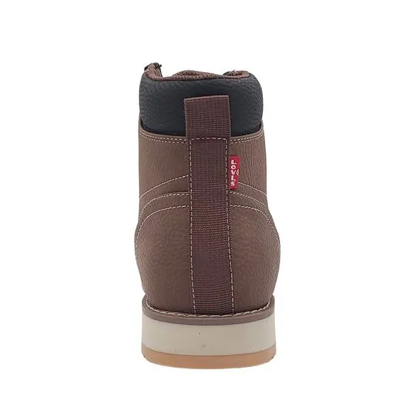 Levi's Men Classic Chukka Work Boots Dean WX UL Size US 9.5M Mahogany Brown