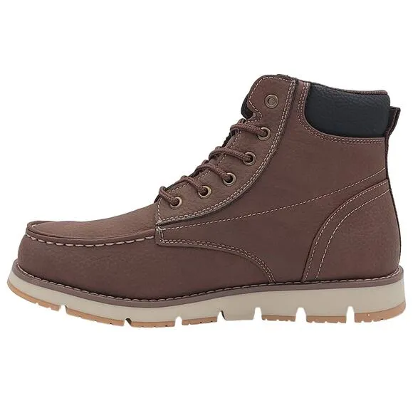 Levi's Men Classic Chukka Work Boots Dean WX UL Size US 9.5M Mahogany Brown