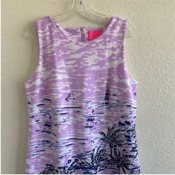 Lilly Pulitzer Gellar Purple Mini Shift Dress