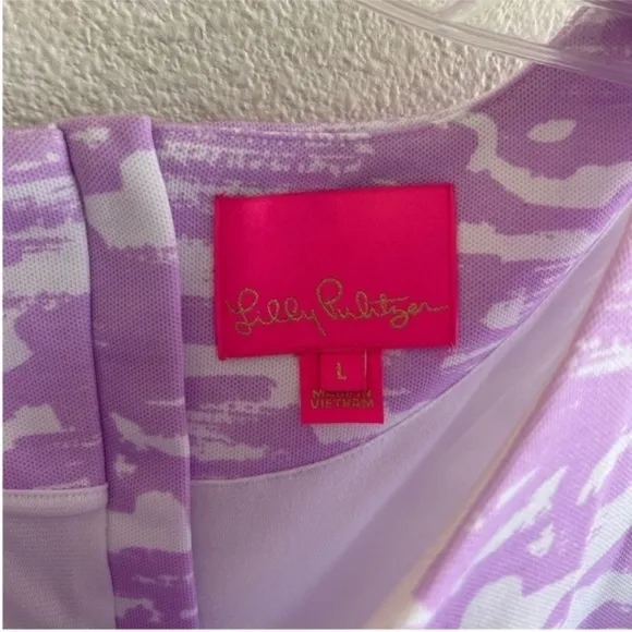 Lilly Pulitzer Gellar Purple Mini Shift Dress