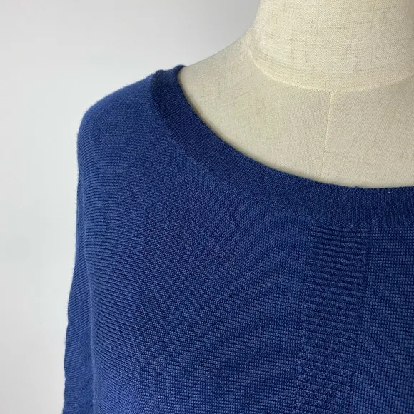 LILLY PULITZER Merino Wool Bloomfield Sweater Dress Navy XS