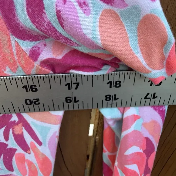 Lilly Pulitzer Size Small UPF 50  Sophie dress Pink Gold Button