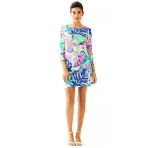Lilly Pulitzer Sophie Exotic Garden Floral Tropical Print Knit Dress Size S