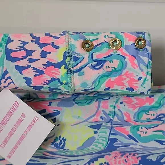 Lilly Pulitzer UPF 50  Sophie Dress Multi Mermaids Cove