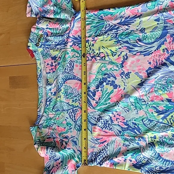 Lilly Pulitzer UPF 50  Sophie Dress Multi Mermaids Cove