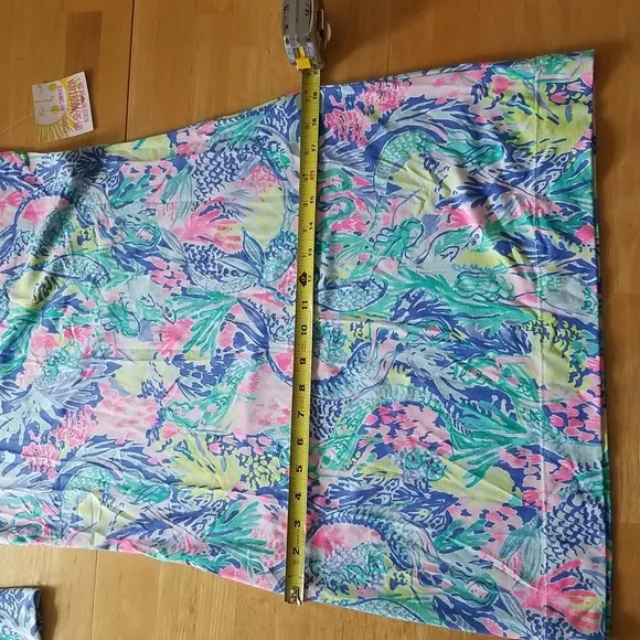 Lilly Pulitzer UPF 50  Sophie Dress Multi Mermaids Cove