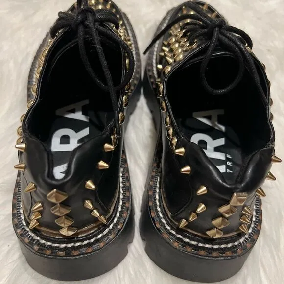 Limited edition Zara studded shoes