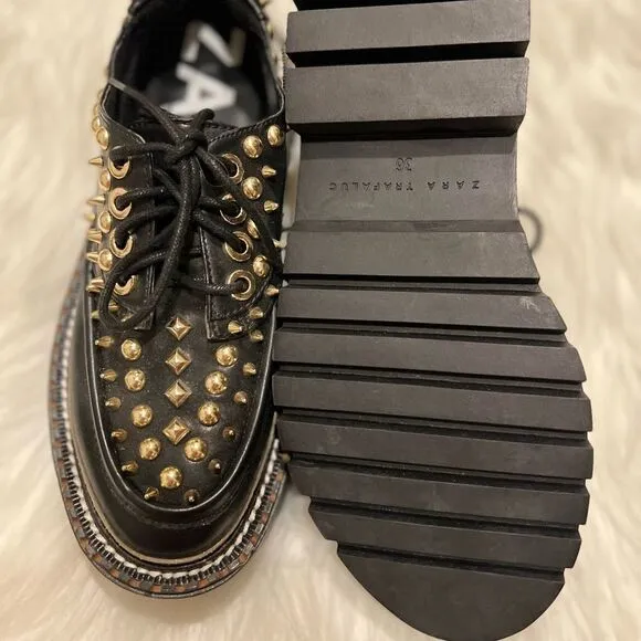 Limited edition Zara studded shoes