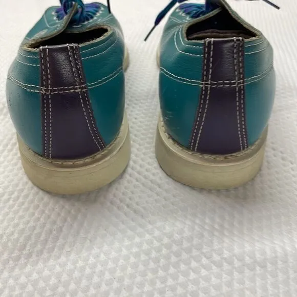 Lind’s Special Edition Bowling Shoes Size 5.5 Two-tone Lace Up