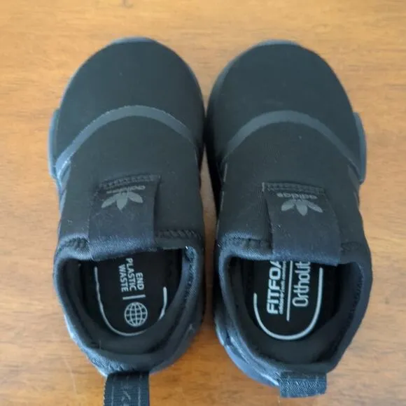 Little Kids ADIDAS original NMD 360 Black toddler little kids size 6K NEW