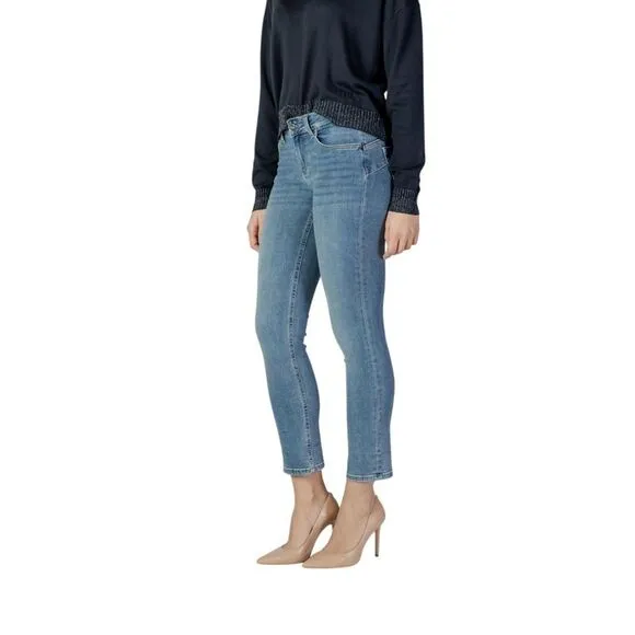 Liu Jo Zip and Button Fastening Denim Jeans Women Blue