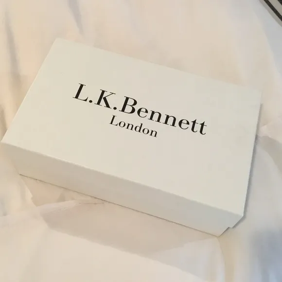 L.K. Bennett Black Mules/Tortoise Buckle