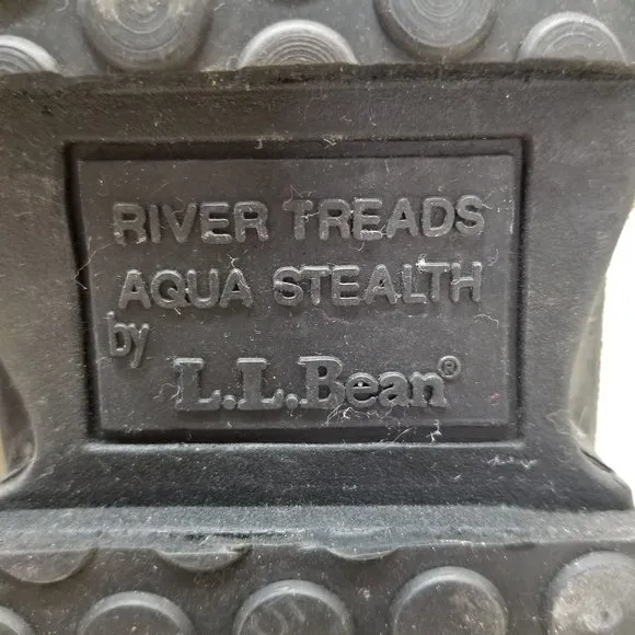 LL Bean Fly Fishing Boots Sports Outdoors 9 River Treads Aqua Stealth