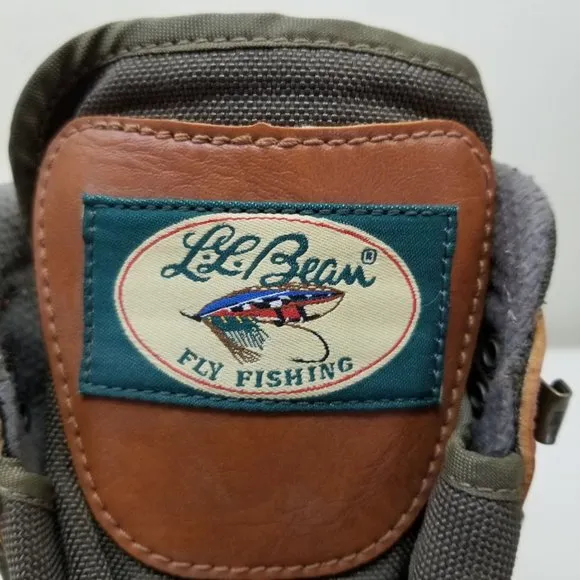LL Bean Fly Fishing Boots Sports Outdoors 9 River Treads Aqua Stealth