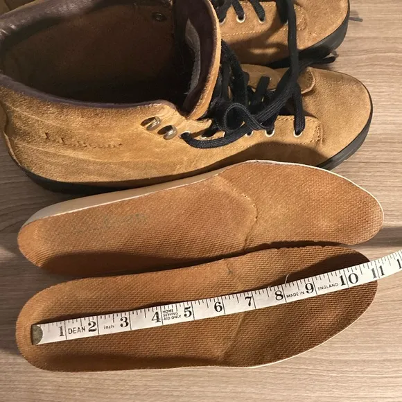 L.LBean split leather thinsulate boots 9,5