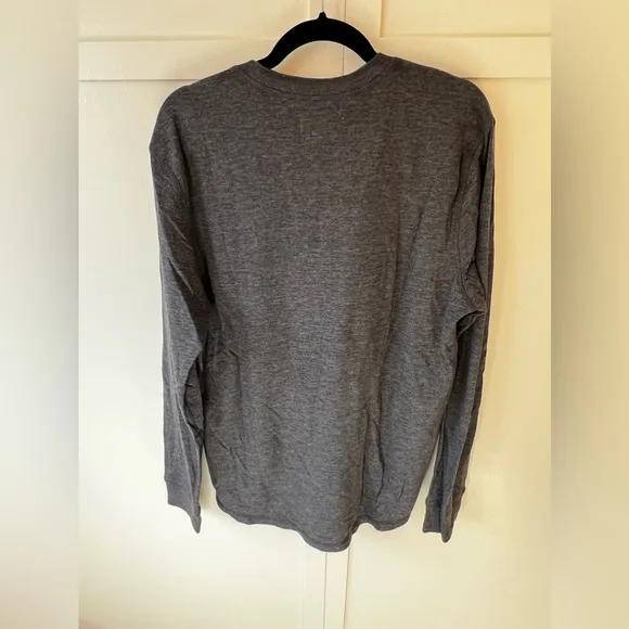 Lucky‎ Brand Men’s Long Sleeve Gray Shirt Size Large