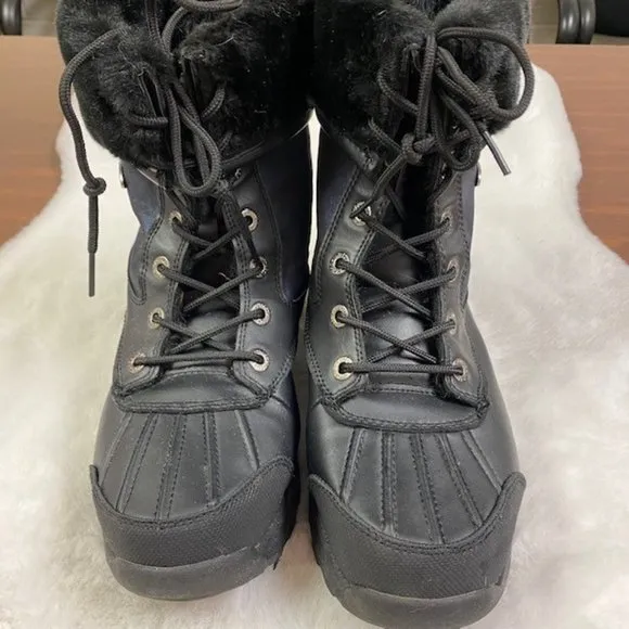 Lugz Womens Tambora Water Resistant Flat Heel‎ Winter Boots, size 8.5