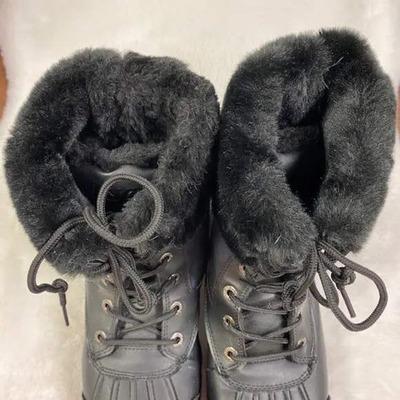 Lugz Womens Tambora Water Resistant Flat Heel‎ Winter Boots, size 8.5