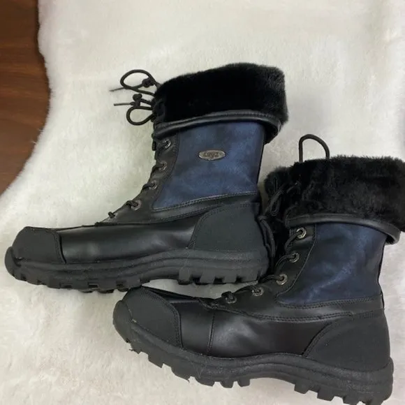 Lugz Womens Tambora Water Resistant Flat Heel‎ Winter Boots, size 8.5