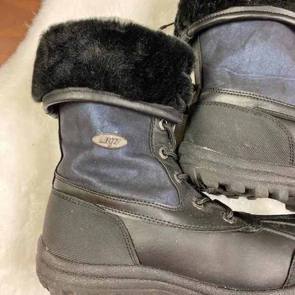 Lugz Womens Tambora Water Resistant Flat Heel‎ Winter Boots, size 8.5