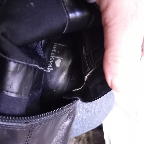 LUICHINY Tall Black &quot;Trend Lee&quot; 50/50 Boots