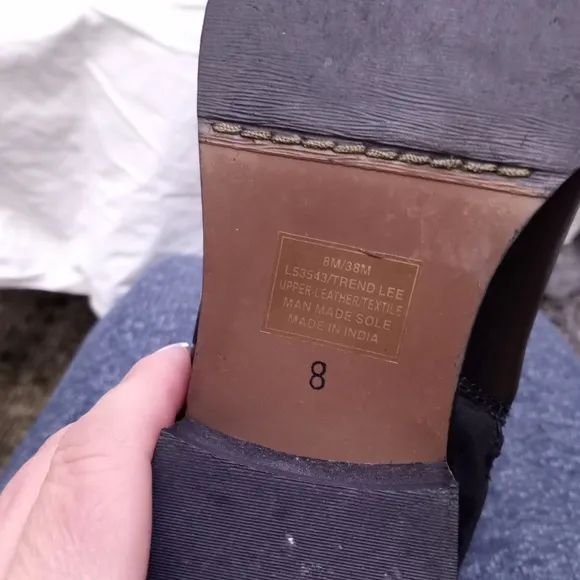LUICHINY Tall Black &quot;Trend Lee&quot; 50/50 Boots