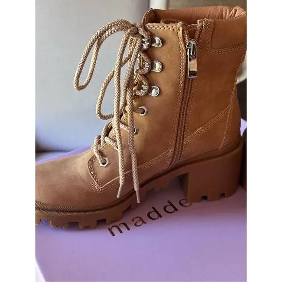Madden Girl Dillon Boots in natural