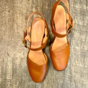 Madewell Leather Lug Sole Mary Janes, Size 11, Like New, Adjustable Ankle Strap