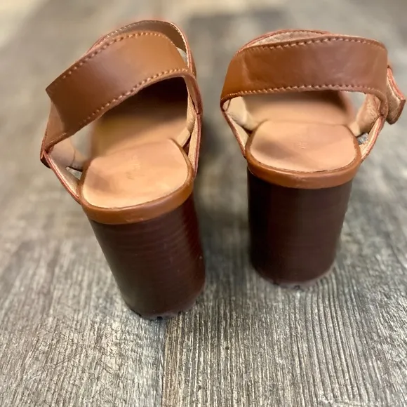 Madewell Leather Lug Sole Mary Janes, Size 11, Like New, Adjustable Ankle Strap