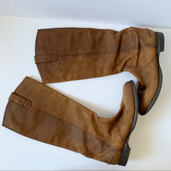 MADEWELL THE ARCHIVE DISTRESSED LEATHER BOOT