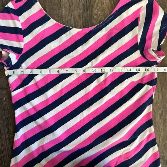 Mahi Gold Addie Dress in Multi Stripe Medium