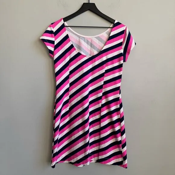 Mahi Gold Addie Dress in Multi Stripe Medium