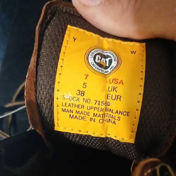 $$Make Offer$$ Caterpillar Dark Brown Leather Boots