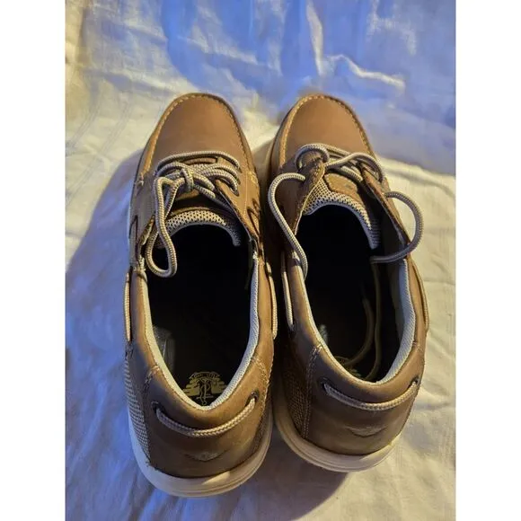 Man's Boat Shoes Dockers Beacon Boat Shoe‎ Dark Tan 13M