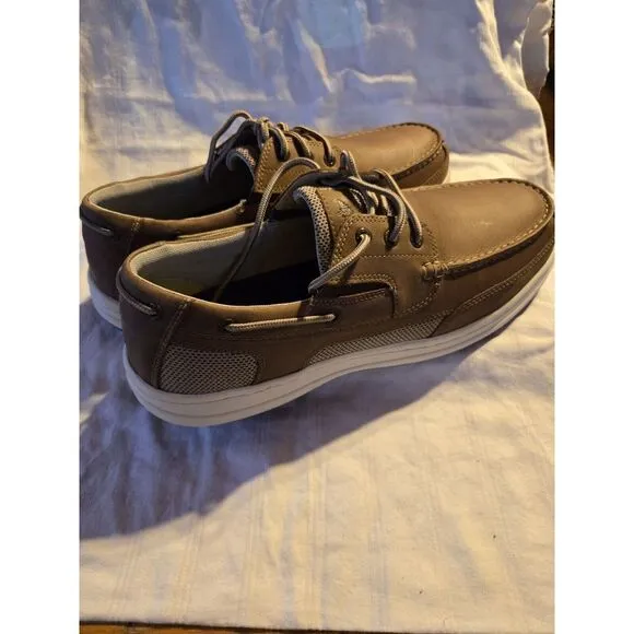 Man's Boat Shoes Dockers Beacon Boat Shoe‎ Dark Tan 13M