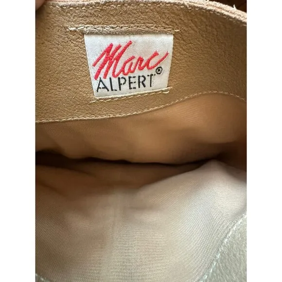 Marc Alpert Leather Tall Boots Women’s Size 8.5 Vintage 1980s