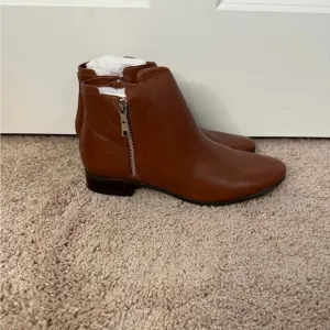 Marc Fisher Brown Geri Ankle Booties sz 11 NEW
