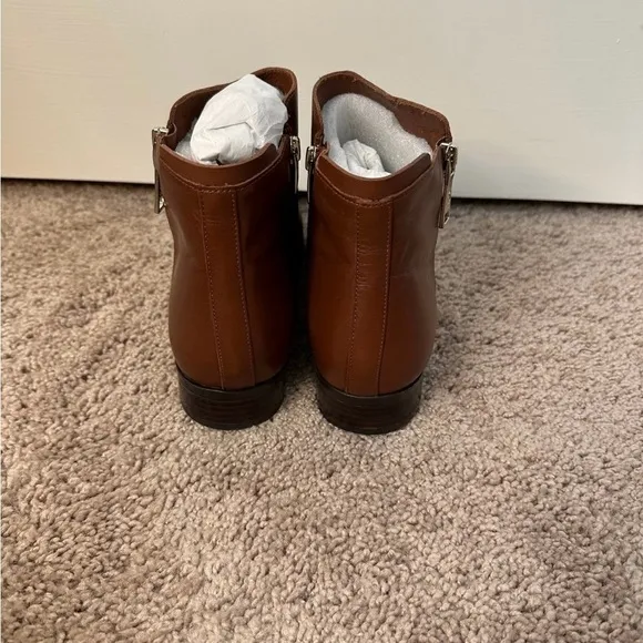Marc Fisher Brown Geri Ankle Booties sz 11 NEW