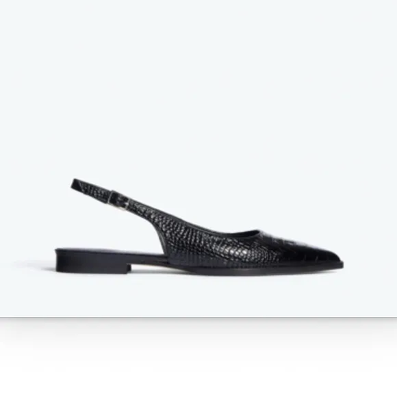 MARIE SLINGBACK POINT FLAT | Freda Salvador