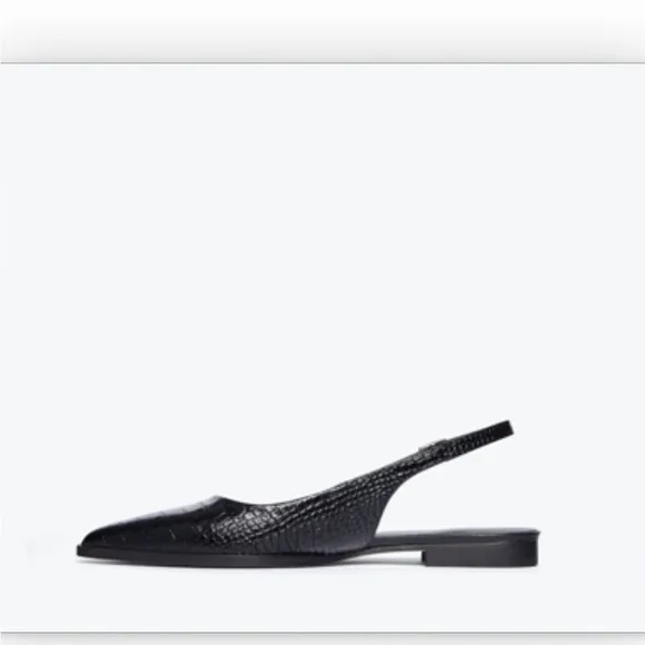 MARIE SLINGBACK POINT FLAT | Freda Salvador